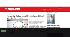 Desktop Screenshot of mladina.si