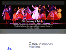 Tablet Screenshot of mladina.cz